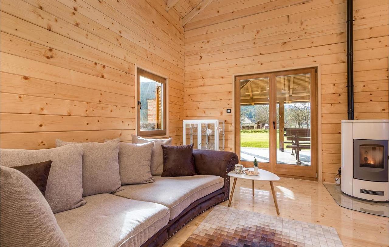 V'S Place - Wooden House With Heated Pool And Outdoor Sauna Otočac Esterno foto